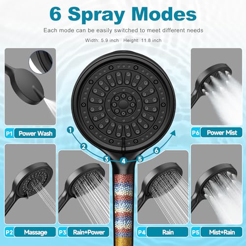 Handheld Filtered Shower Head