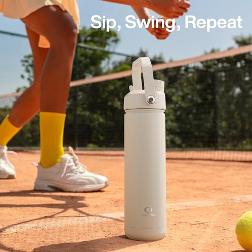 Insulated Water Bottle with Straw Stainless Steel Water Bottle