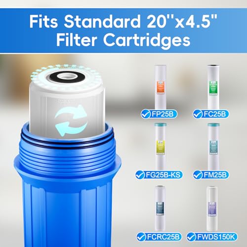 HB28B Whole House Water Filter Housing