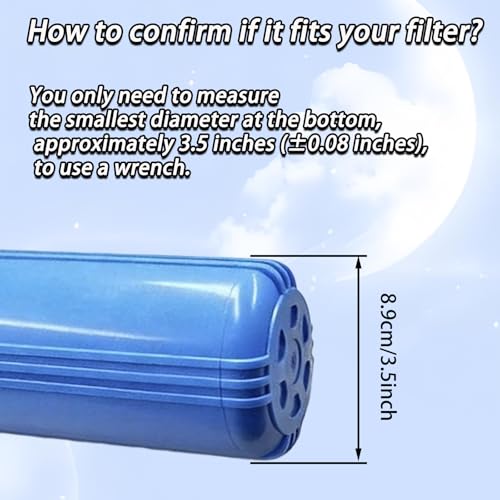 Water Filter Wrench for Big Blue Style Filter Housings Easy