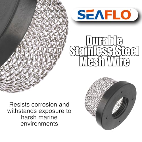 Stainless Steel Mesh Strainer ¾ Inch (4 Count)