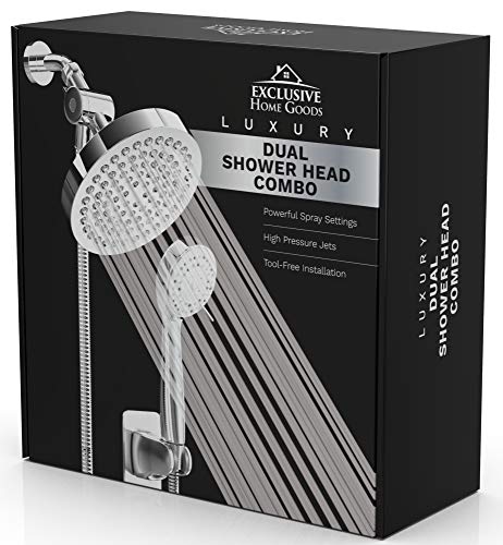 Shower Head With Handheld Combo
