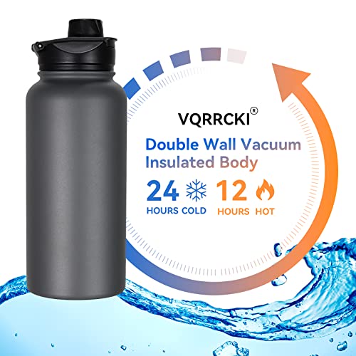 32 oz Insulated Water Bottle Bulk 8 Pack (8 Count)