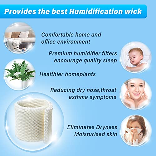 MAF2 Super Humidifier Wick Filter for Aircare EssickAir Moist Air (2 Count)