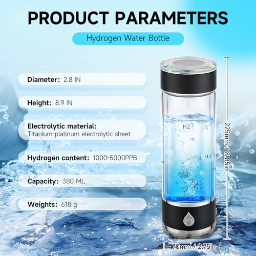 Hydrohealth Hydrogen Water Bottle Generator