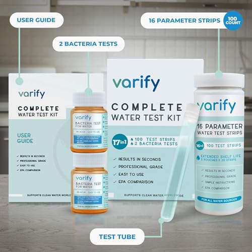 17in1 Complete Drinking Water Test Kit (100 Count)
