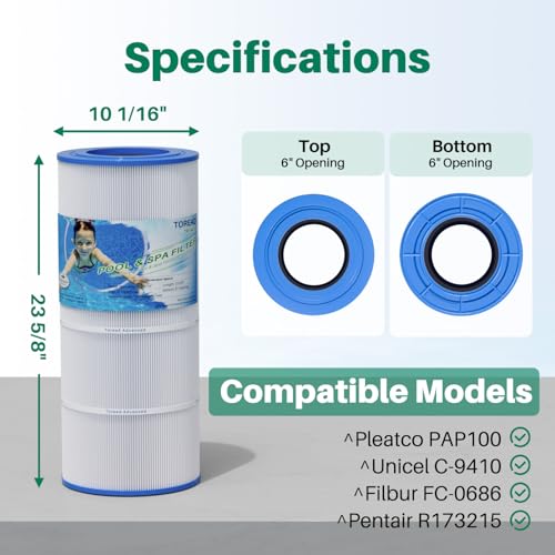 CC100 Pool Filter Replaces Pentair Clean and Clear 100