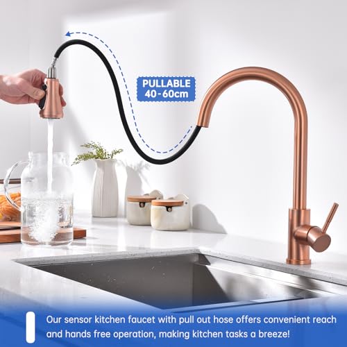 Touchless Kitchen Faucet with Pull Down Sprayer