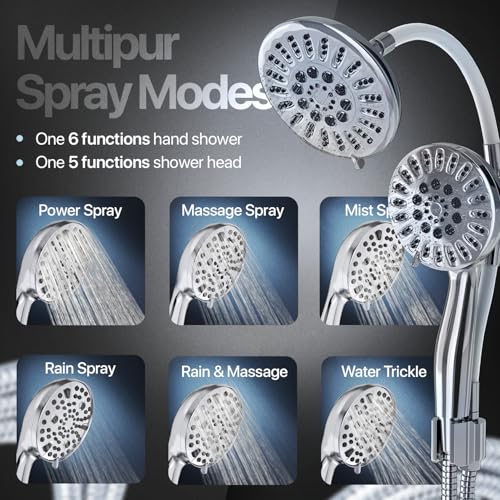 Dual Shower Head Combo