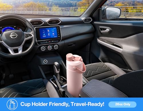 26 oz Insulated Water Bottle with 2
