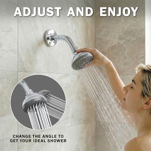 Pressure Boosting Shower Head