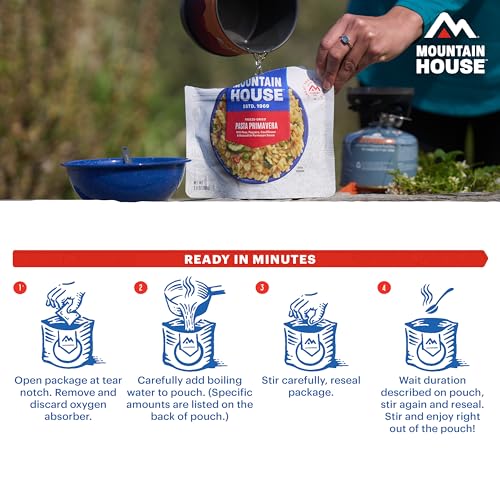 Classic Meal Assortment Bucket Freeze Dried Backpacking & Camping Food 24 Servings (48.6 Ounce)