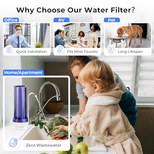 CKC1C Chlorine Removal Countertop Water Filter System