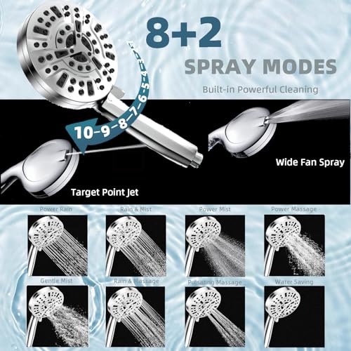Filtered Shower Head with Handheld