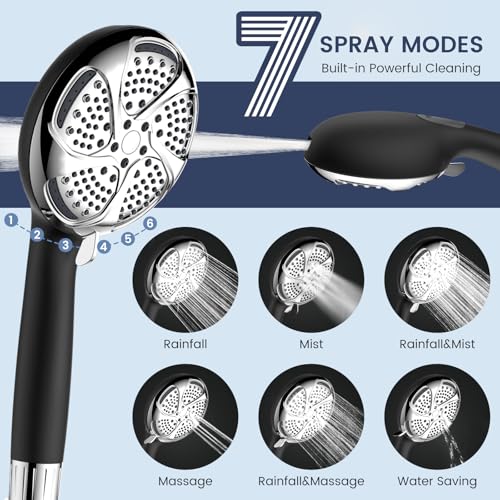 Filtered Shower Head with Handheld