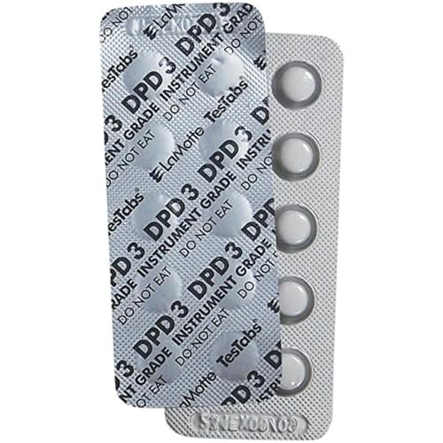 Chlorine DPD #3 INSTR. TBLTS