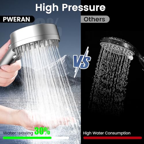 Filtered Shower Head with Handheld