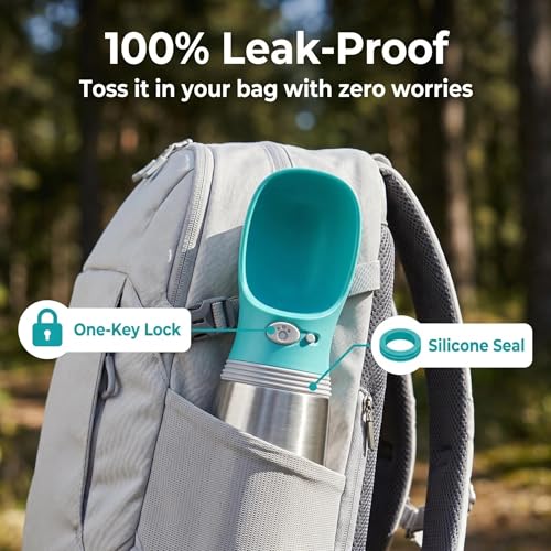 24oz Insulated Dog Water Bottle