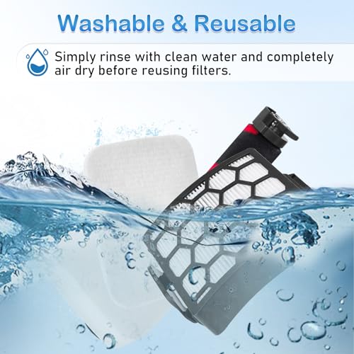 LA702 LA700 LA555 Brush Roller Filter Replacement Compatible with Shark
