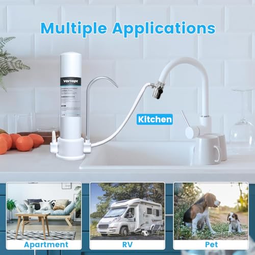 Countertop Water Filter Faucet Filtration System for Kitchen Sink