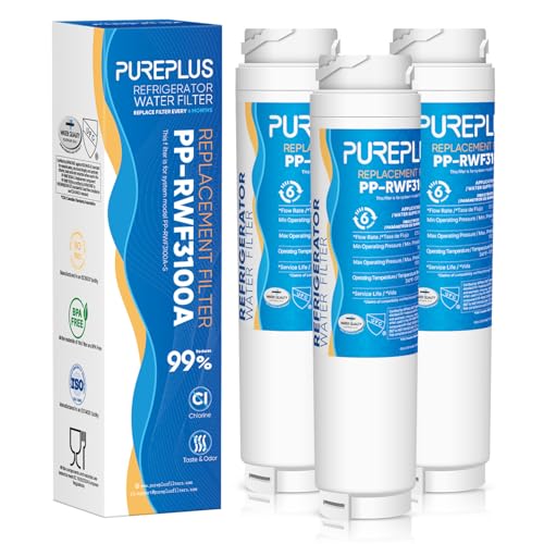 9000194412 Refrigerator Water Filter Replacement for Bosch Ultra Clarity BORPLFTR10 (3 Count)