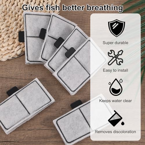 10pcs Filter Cartridges for Top Fin EF (10 Count)
