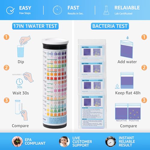 17 in 1 Water Testing Kits for Drinking Water