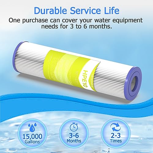 20 Micron Whole House Water Filter Cartridge (4 Count)