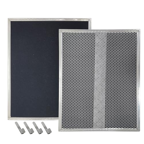 S99010308 Range Hood Charcoal Carbon Filters Replacement For Broan BPSF30 QS WS 99010308 And GE WB02X10707 Non (2 Count)