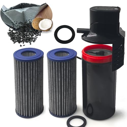 4PCS Upgraded Activated Carbon Micron Cartridge for Marineland (2 Count)