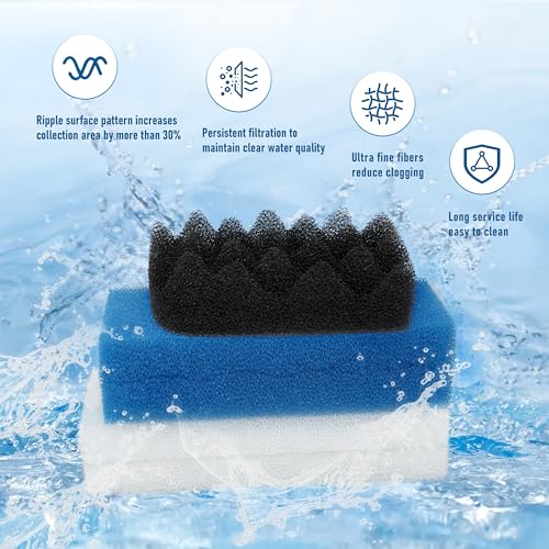 206 207 Bio Foam Value Pack for Fluval 206 (12 Count)