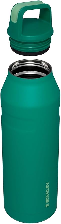 Stanley IceFlow Cap and Carry Water Bottle | Wide Mouth Twist Lid | Lightweight & Leakproof for Travel & Sports | Insulated Stainless Steel | BPA-Free