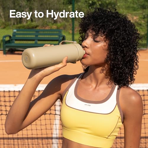 Insulated Water Bottle with Straw Stainless Steel Water Bottle