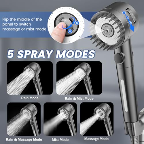 Filtered Shower Head with Handheld