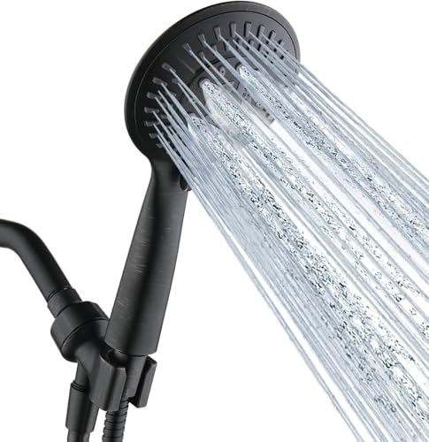 9 Spray Settings Shower Head with Handheld High Pressure Oil