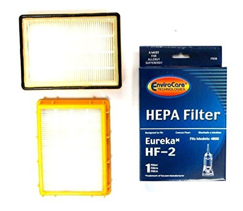 Replacement Vacuum Cleaner Filter and Bag kit Designed to fit Eureka RR Uprights and HF