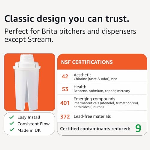 Enhanced Water Filters for Pitcher (6 Count)