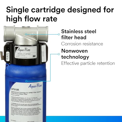 3M Aqua Pure AP900 Series Whole House Water Filter Cartridge AP910R
