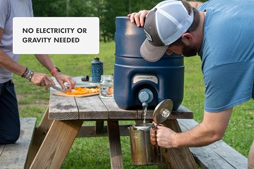Escape Pressurized Gravity Water Purifier