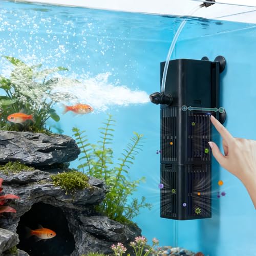 20 40Gal Aquarium Filter for Fish Tank