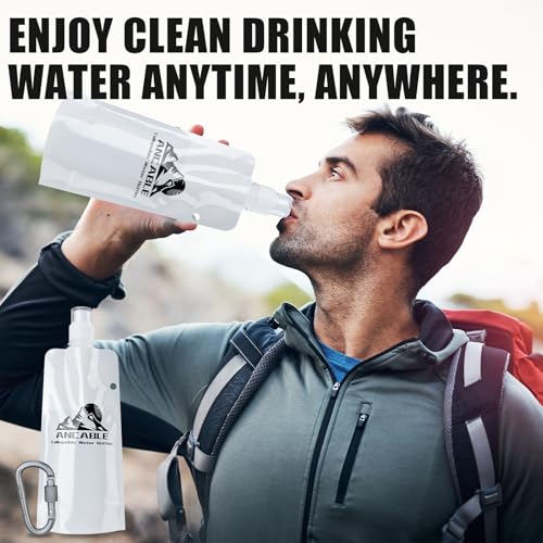 17oz Collapsible Water Bottles (3 Count)