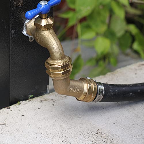 Garden Hose Elbow Connector 45 Degree Solid Brass Pipe Fittings