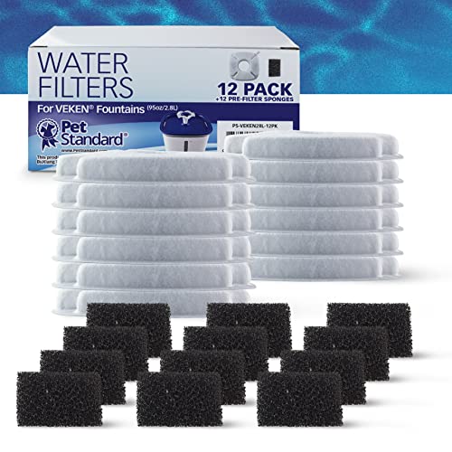 Filters for VEKEN 2.8L Fountain (12 Count)
