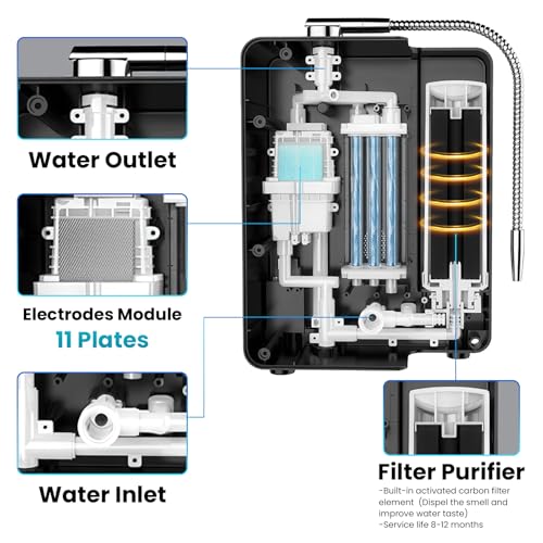 Alkaline Water Ionizer Machine for Home