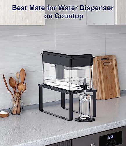 Water Filter Dispenser Stand with Drip Tray