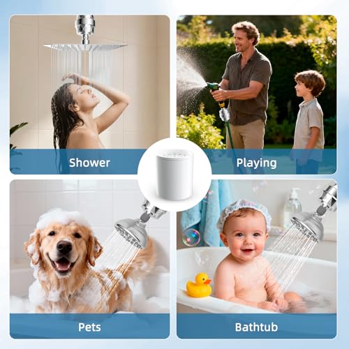 2 Pack Shower Filter Replacement Cartridges