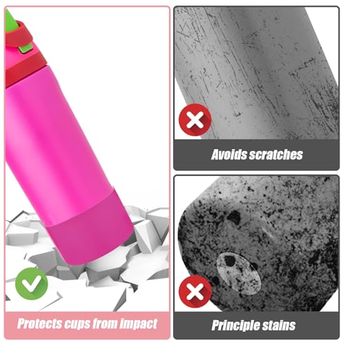2PCS Protective Boot Compatible with Owala Kids Water Bottle 16 oz &14 oz