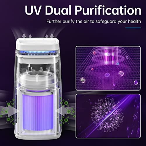 Air Purifiers for Home with Negative Ion and UV