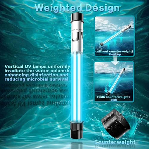 20W Pond UV Light for 100