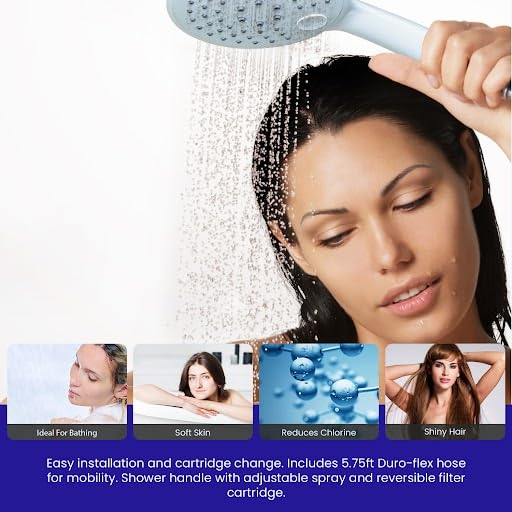 Luxury Shower Power Handheld & Shower Head Combo Filtration System